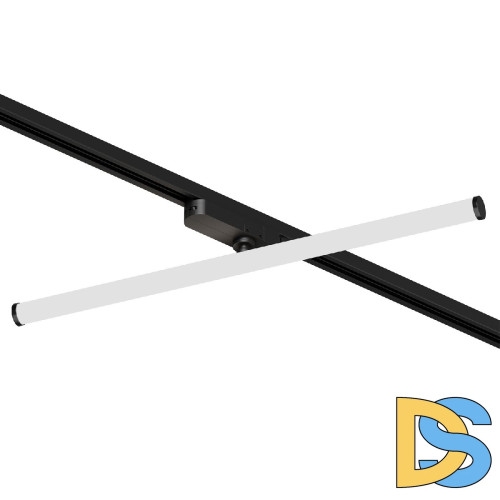 Трековый однофазный светильник Denkirs Strom DK6648-BK