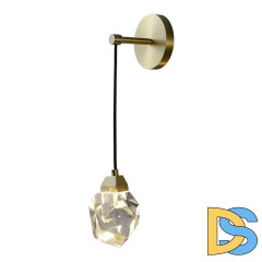 Бра DeLight Collection Crystal rock II 9701W brass