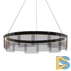 Подвесная люстра Delight Collection Stratos D8825P/L black/smoky