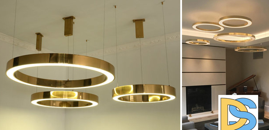 Подвесная люстра ImperiumLoft Light Ring Horizontal 177928-22