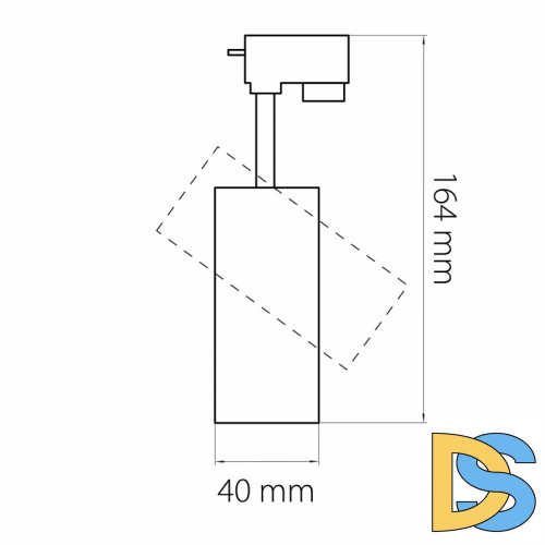 Трековый светодиодный светильник Lightstar Fuoco 218247