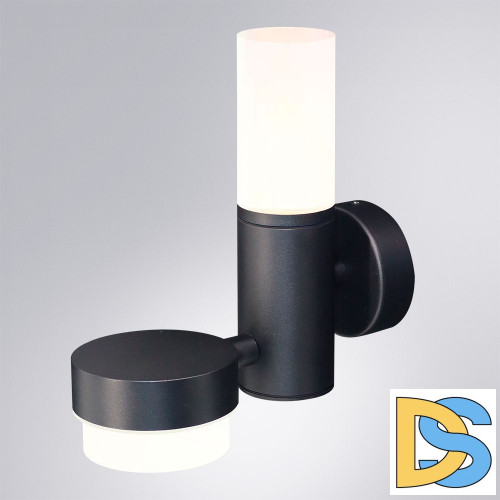 Уличный настенный светильник Arte Lamp Budapest A2360AL-2BK