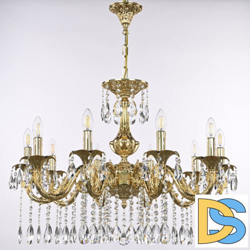 Подвесная люстра Bohemia Ivele Crystal AL79101/10/250 A G