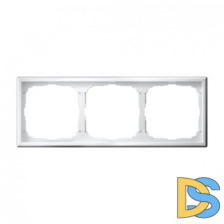 3-постовая рамка, Schneider Electric Art Gallery, цвет  белый, GAL000103