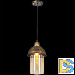 Подвесной светильник Reluce 03356-0.4-01 BK+GD