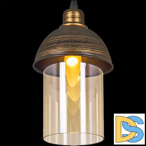 Подвесной светильник Reluce 03356-0.4-01 BK+GD