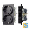 Механизм электрической розетки Arlight SCT-MEUD-PL-BK (250V, 16A) 043765