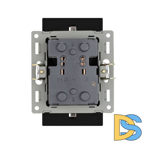 Механизм электрической розетки Arlight SCT-MEUD-PL-BK (250V, 16A) 043765