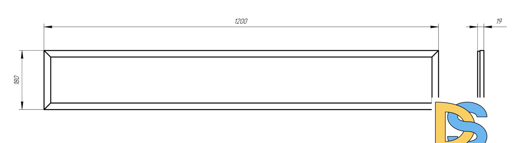 Светодиодная панель Эра SPO-7-50-4K-P Б0050653