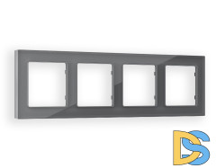 Рамка четырехместная Ambrella Volt Platos AF330654