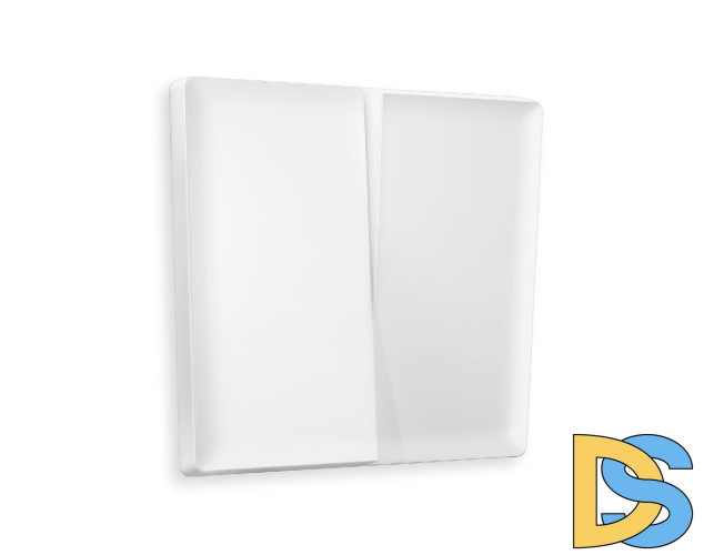 Лицевая панель для выключателя двухклавишного Ambrella Volt Alfa AP1230