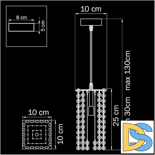 Подвесной светильник Lightstar Cristallo 795422