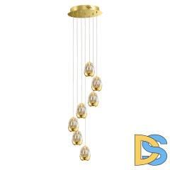 Подвесная люстра DeLight Collection Terrene MD13003023-7A gold