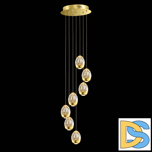 Подвесная люстра DeLight Collection Terrene MD13003023-7A gold