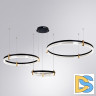 Подвесной светодиодный светильник Arte Lamp Mercury A2185SP-3BK