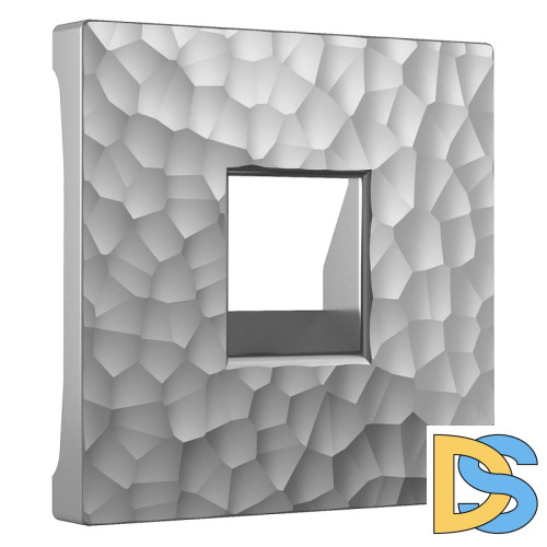 Лицевая панель Werkel Hammer серебряный 4690389163197