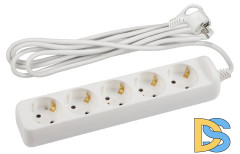 Удлинитель электрический Эра U-5e-5m-3x1,5 Б0044039