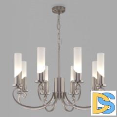Подвесная люстра Eurosvet 60117/8 никель Smart a050019