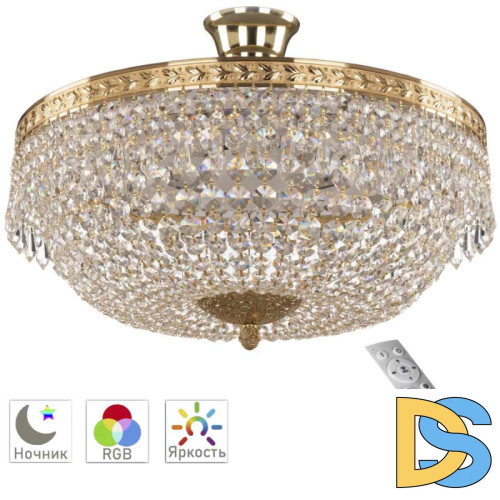Потолочная люстра Bohemia Ivele Crystal 19011/45IV/LED-DIM G