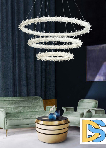 Подвесной светильник Delight Collection MD-012 MD-0120B-40+60+80 gold