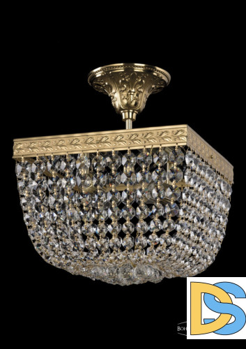 Люстра на штанге Bohemia Ivele Crystal 19282/25IV G