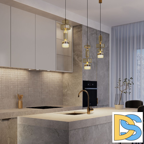 Подвесной светильник Maytoni Level MOD253PL-L18BS3K2