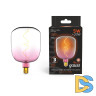 Лампа светодиодная филаментная Gauss E27 5W 1800K розовая 1010802105