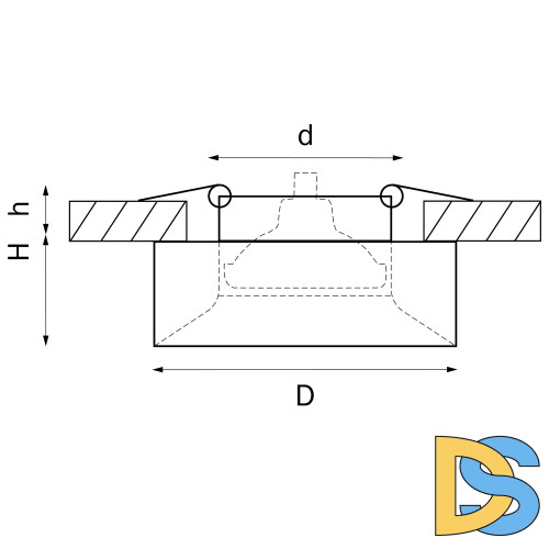 Встраиваемый светильник Lightstar Levigo L01002120 (010021+510020)