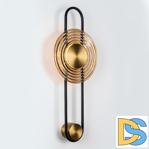 Настенный светильник Modestyle MS.1507.01 BK-BS