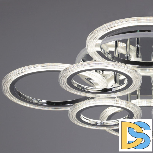 Потолочная люстра Reluce 09812-3.3-4+4D CR (RGB)