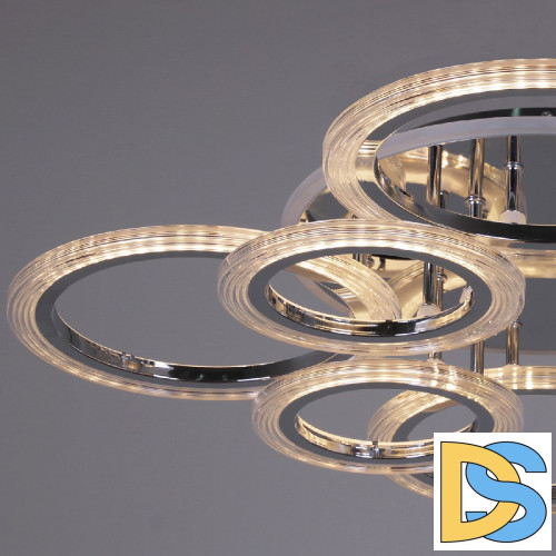 Потолочная люстра Reluce 09812-3.3-4+4D CR (RGB)