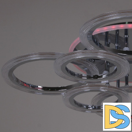 Потолочная люстра Reluce 09812-3.3-4+4D CR (RGB)