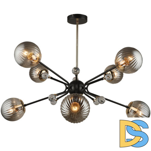 Люстра на штанге Reluce 04901-0.3-08 COFFEE+FGD