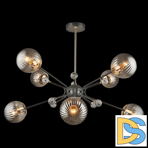 Люстра на штанге Reluce 04901-0.3-08 COFFEE+FGD