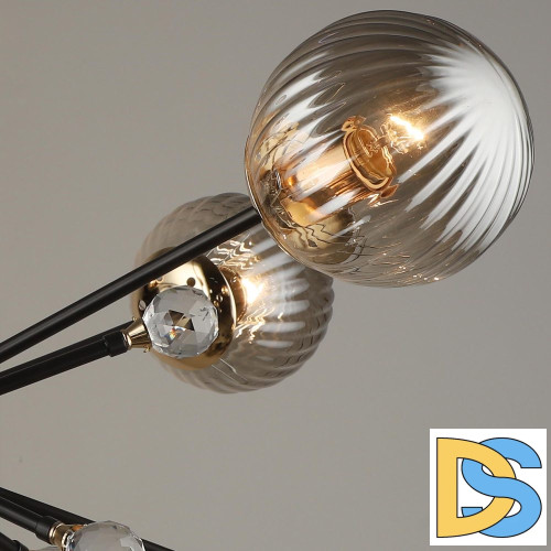 Люстра на штанге Reluce 04901-0.3-08 COFFEE+FGD