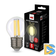 Светодиодная лампа ImperiumLoft E27 6W 2700K 243946-26