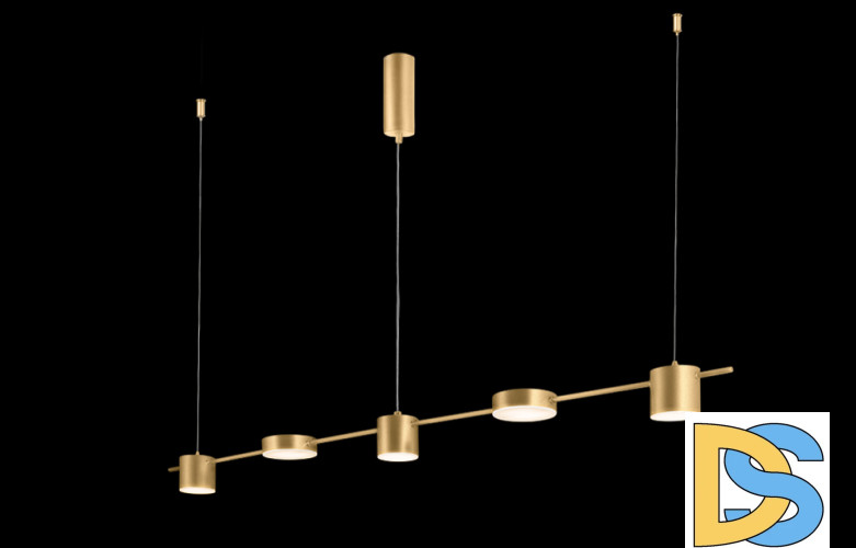 Подвесной светильник Crystal Lux Tristan TRISTAN SP5 L1200 GOLD