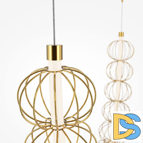 Подвесная люстра Maytoni Golden Cage MOD216PL-L55G3K
