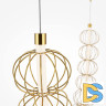 Подвесная люстра Maytoni Golden Cage MOD216PL-L55G3K