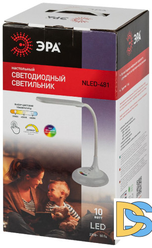 Настольная лампа Эра NLED-481-10W-W Б0048591