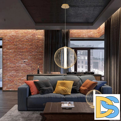 Подвесной светильник Crystal Lux SYNC SP18W LED GOLD