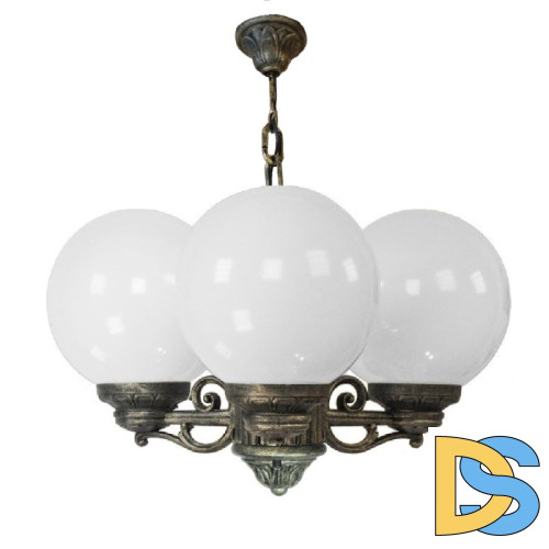 Уличный подвесной светильник Fumagalli Sichem/Bisso/G250 3L G25.120.S30.BYE27