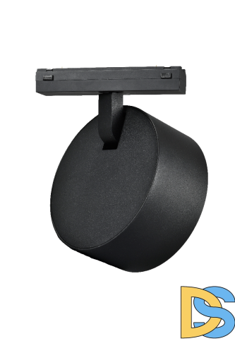 Трековый магнитный светильник iLedex Vision 4825-047-D120-15W-110DG-3000K-BK