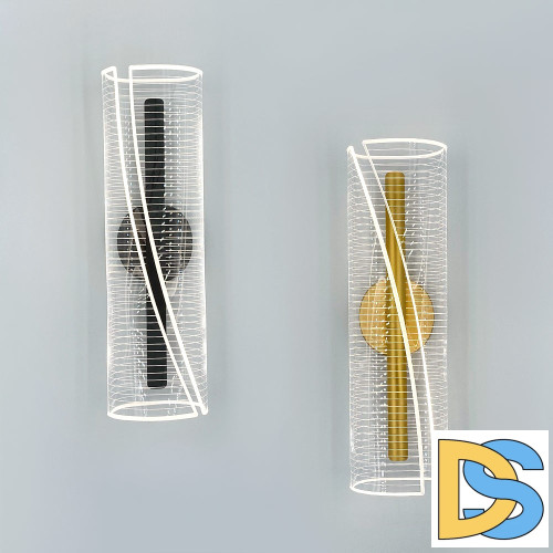 Настенный светильник LED4U L6287-01 GD