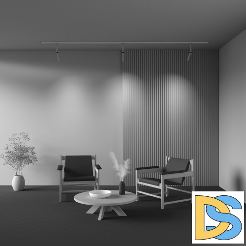 Трековый однофазный светильник Maytoni Focus T TR142-1-6W4K-W