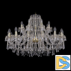 Подвесная люстра Bohemia Ivele Crystal 1403/16+8/360 G