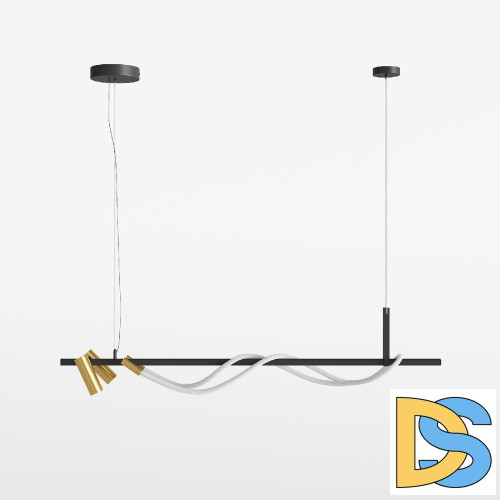 Подвесной светильник Maytoni Tau MOD166PL-L30GB3K