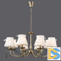 Подвесная люстра Illumico IL0023-8PSQ-24 AB CASTOR