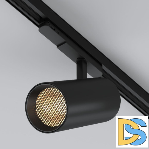 Трековый трехфазный светильник Arlight LGD-GERA-4TR-R90-30W Day4000 (BK, 55 deg, 230V) 055132