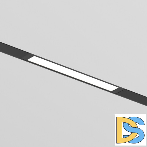 Трековый однофазный светильник Denkirs Simple Linear DK8103-BK